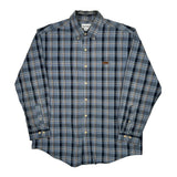 Carhartt Checked Shirt - Large Blue Cotton