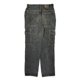 Cool Blues Cargo Pants - 32W 32L Gray Cotton