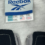 Reebok Track Jacket - 2XL Gray Polyester