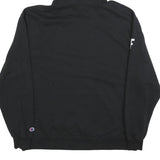 CHAMPION Mens Black Holy Cross Volleyball Hoodie XL Cotton Blend Pullover