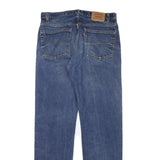 LEVI'S 505 Mens Jeans Blue Regular Straight Denim Medium W36 L35 Classic Zip