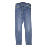 LEVI'S Mens Slim Blue Denim Jeans W28 L29 Zip Closure Classic Fit Stylish