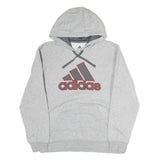 PUMA Mens Grey Hoodie M Cotton Pullover Casual Sportswear Sweatshirt
