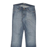 7 FOR ALL MANKIND Womens Jeans Blue Regular Straight Denim Medium W28 L29
