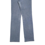 ANGELS Womens Light Blue Regular Fit Straight Leg Denim Jeans W28 L30 Zip