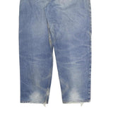 TOMMY JEANS Mens Regular Fit Blue Denim Jeans W36 L30 Classic Cotton Zip