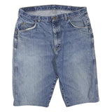 WRANGLER Mens Denim Blue Casual Shorts L W36 Cotton Blend Comfort Fit
