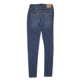 LEVI'S 535 Womens Jeans Blue Slim Skinny Denim Medium W24 L30 Stretch Cotton