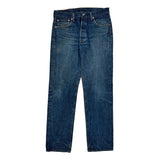 Levis 501 Jeans - 34W 30L Blue Cotton
