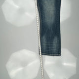 Rock & Roll Cowboy Boot Cut Jeans - 38W 31L Blue Cotton Blend