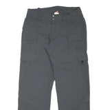 THE NORTH FACE Womens Polyester Blend Grey Regular Cargo Trousers W31 L29