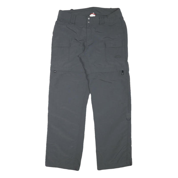 THE NORTH FACE Womens Polyester Blend Grey Regular Cargo Trousers W31 L29