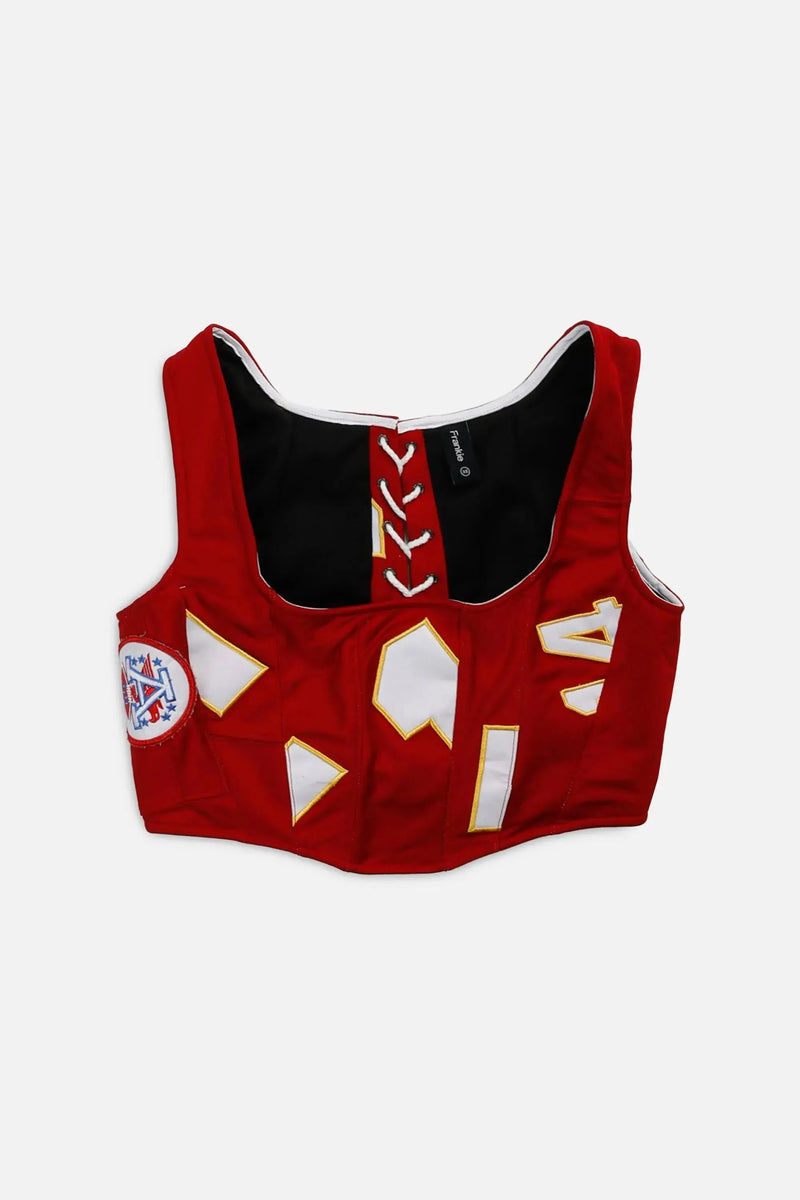 Rework Kansas City Chiefs NFL Corset - XS