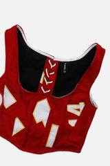 Rework Kansas City Chiefs NFL Corset - XS