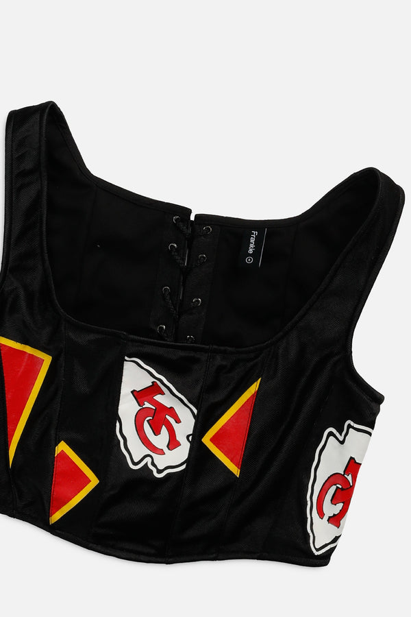 Rework Kansas City Chiefs NFL Corset - S