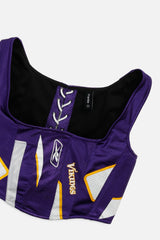 Rework Minnesota Vikings NFL Corset - S