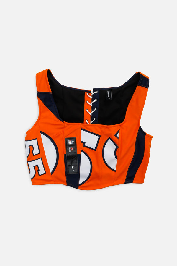 Rework Denver Broncos NFL Corset - L