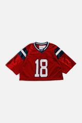 Rework Crop Reebok Football Jersey - S