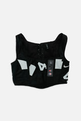 Rework Las Vegas Raiders NFL Corset - M