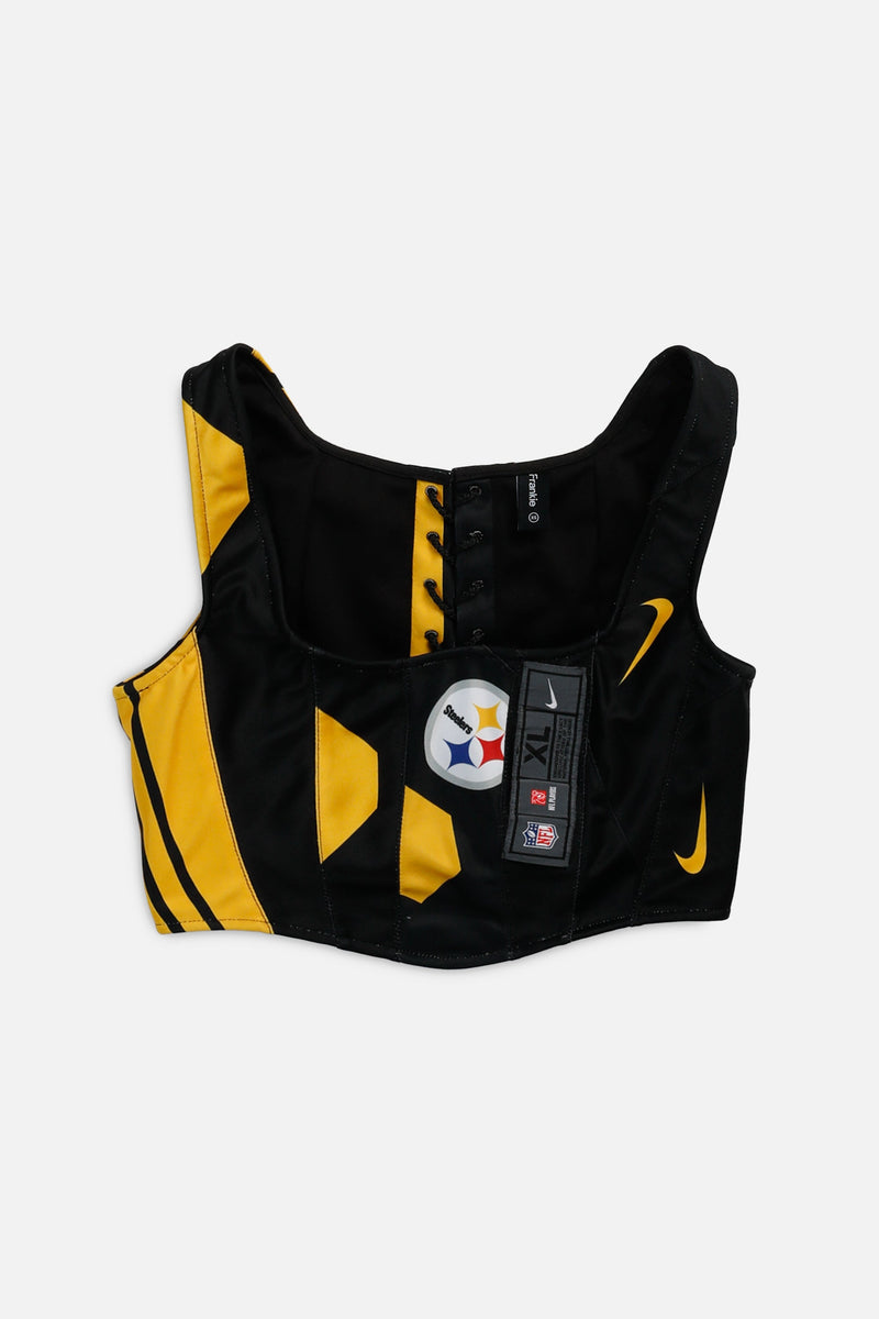Rework Pittsburgh Steelers NFL Corset - XS
