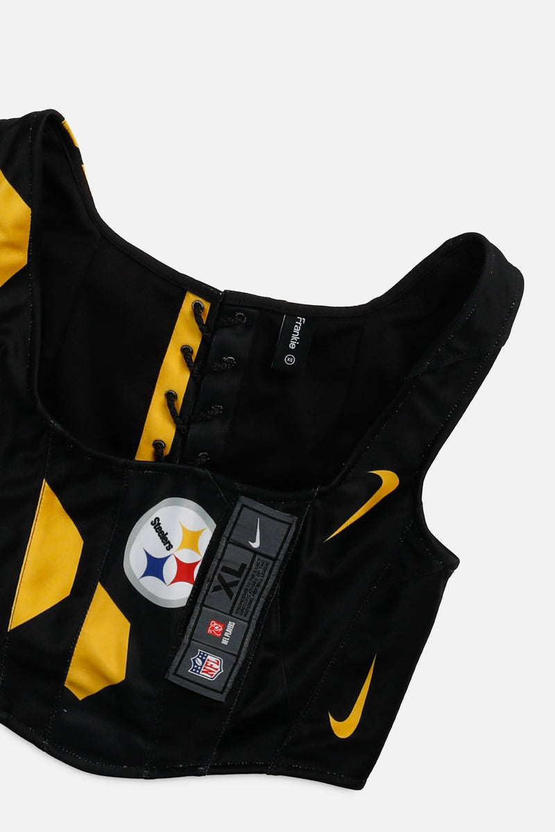 Rework Pittsburgh Steelers NFL Corset - XS