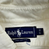 Ralph Lauren Shirt - XL Cream Cotton