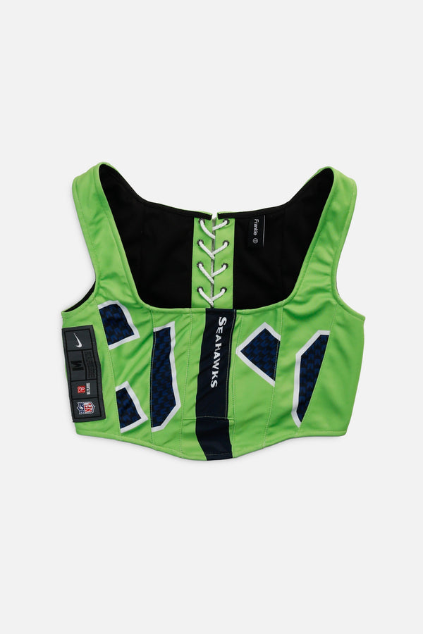 Rework Seattle Seahawks NFL Corset - XS