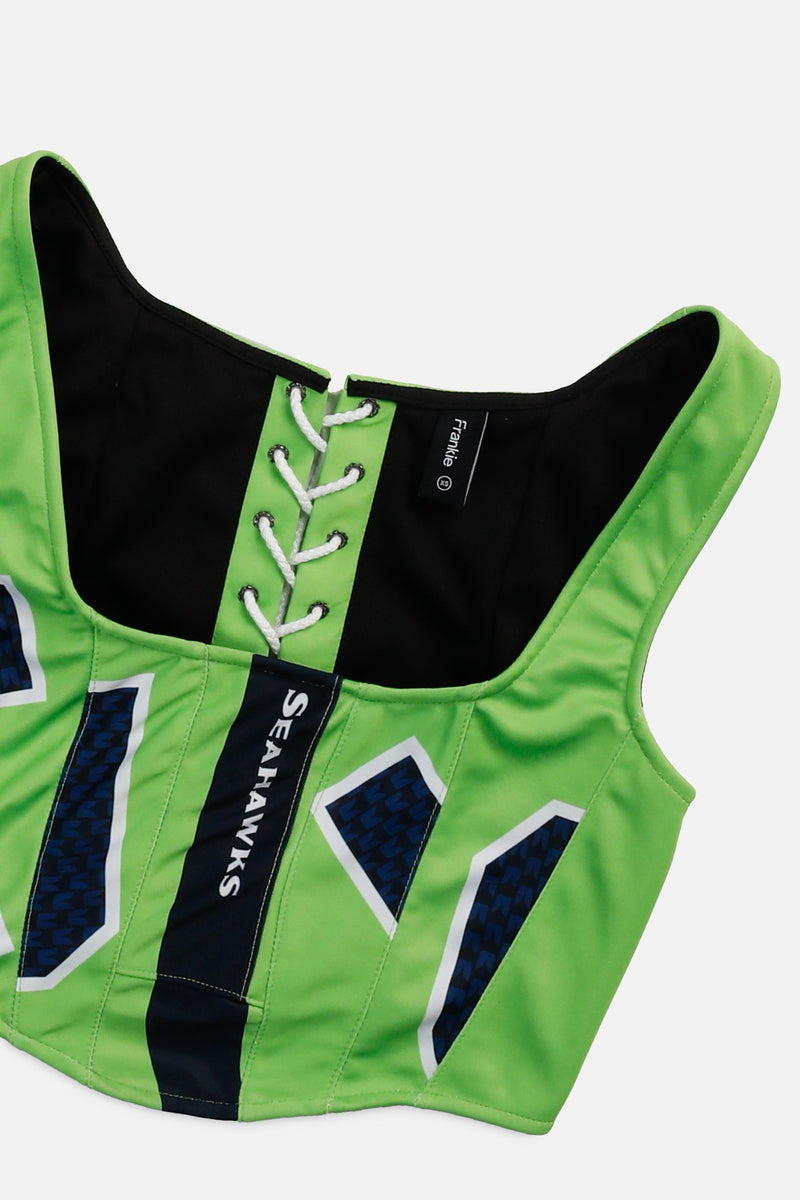 Rework Seattle Seahawks NFL Corset - XS