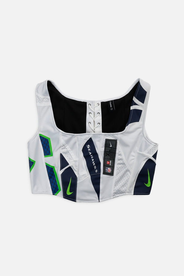 Rework Seattle Seahawks NFL Corset - L