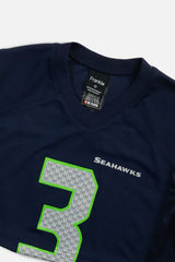 Rework Crop Seattle Seahawks NFL Jersey - XS