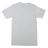 VANS Mens Grey Classic Fit S Short Sleeve Crew Neck Logo Cotton Blend T-Shirt