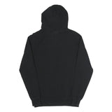 ELLESSE Womens Black Hoodie UK 10 Cotton Blend Pullover Hooded Sweatshirt