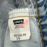Made In USA Levis Jeans - 24W 29L Light Wash Cotton