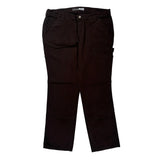 Carhartt Carpenter Trousers - 37W UK 18 Brown Cotton