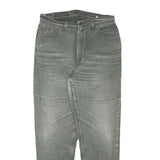 LEVI'S Mens Relaxed Grey Denim Medium Wash W31 L30 Casual Cotton Blend Zip Jeans