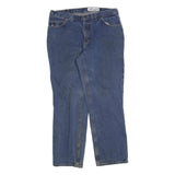 CARHARTT Mens Regular Fit Blue Denim Jeans W38 L32 Classic Cotton Blend Zip