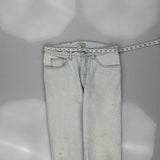 Made In USa Guess Jeans - 34W 32L Light Wash Cotton