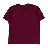 Polo By Ralph Lauren T-Shirt - Medium Burgundy Cotton
