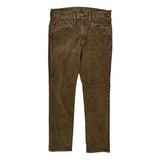 Levis Cord Pants - 34″ Waist Brown Cotton