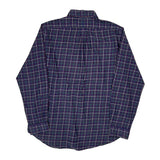 Ralph Lauren Checked Shirt - Large Navy Cotton