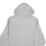 PUMA Mens Grey Pullover Hoodie XL Cotton Blend Drawstring Hood Kangaroo Pocket