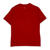 Nike Golf T-Shirt - Large Red Cotton
