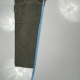 Carhartt Double Knee Cargo Pants - 38W 32L Green Cotton