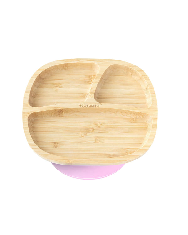 Toddler Plate and Bowl - Pink