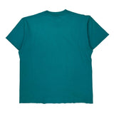 Single Stitch 90S Blank Bvd T-Shirt - XL Green Cotton