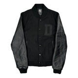 Reform Varsity Jacket - Small Black Leather
