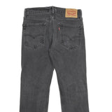 LEVI'S 514 Classic Mens Jeans Black Classic Straight Denim Medium W30 L27 Cotton