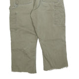 CARHARTT Mens Relaxed Green Cotton Blend Denim W30 L21 Workwear Carpenter Jeans