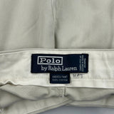 Polo By Ralph Lauren Trousers - 34W 30L Beige Cotton