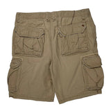 Eddie Bauer Cargo Shorts - 38W 10L Beige Cotton